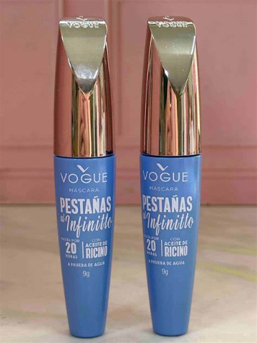mascara de pestañas vogue  pestañas al infinito